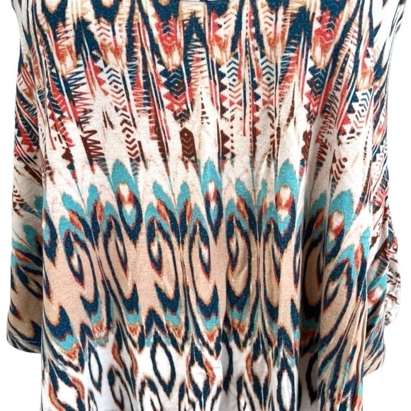 American Rag Tribal Adjustable Spaghetti Strap Top - Size Small - Picture 2 of 8